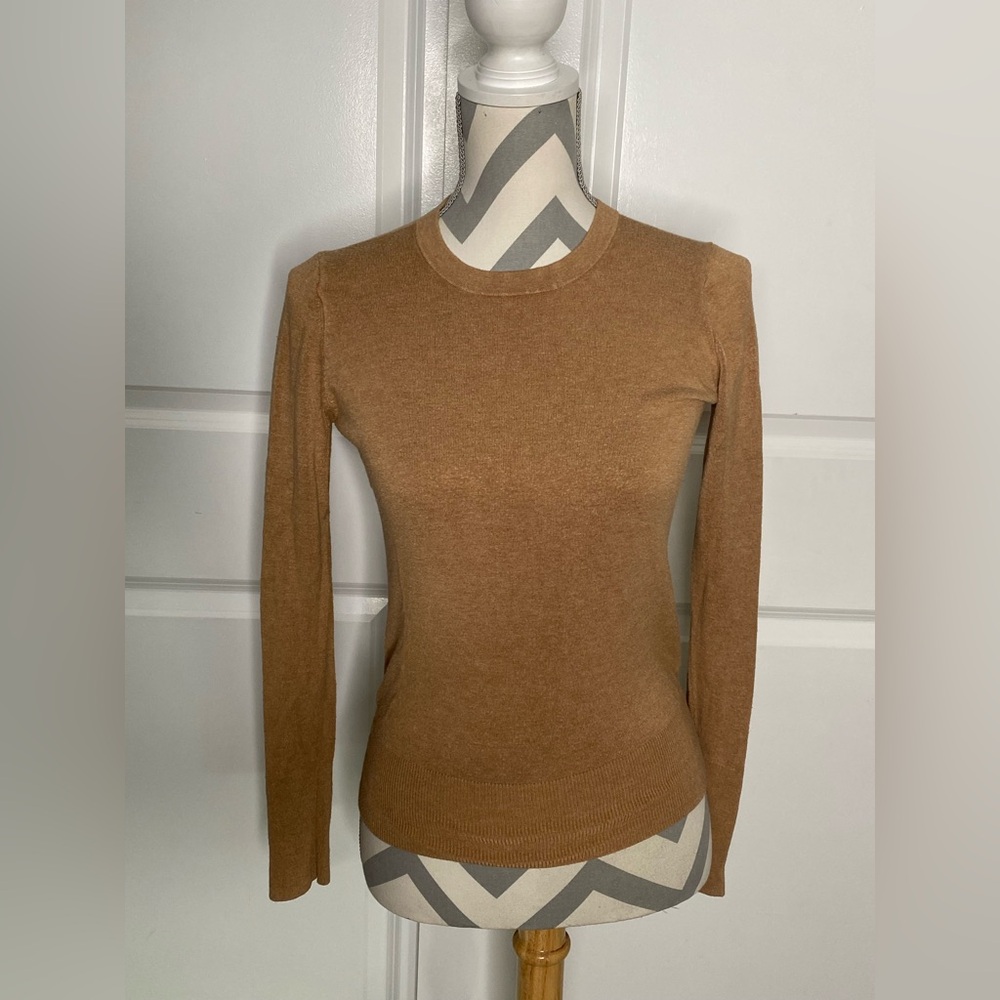 Zara Knit Small Brown Sweater